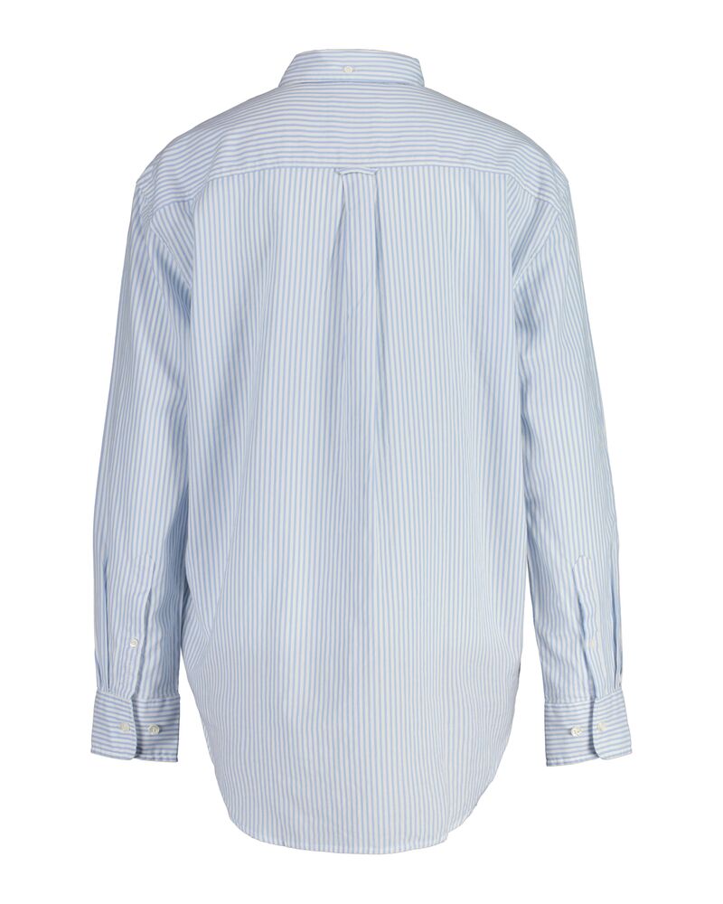 Relaxed Fit Striped Luxury Oxford Shirt