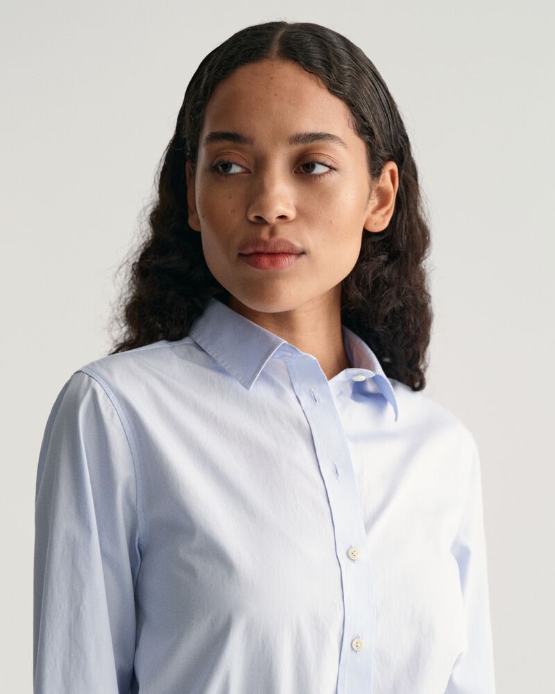 Regular Fit Poplin Shirt 32 / LIGHT BLUE