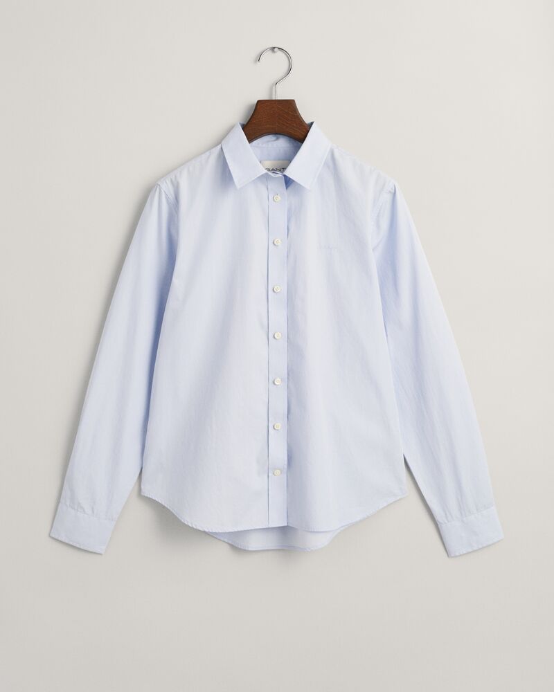 Regular Fit Poplin Shirt 32 / LIGHT BLUE