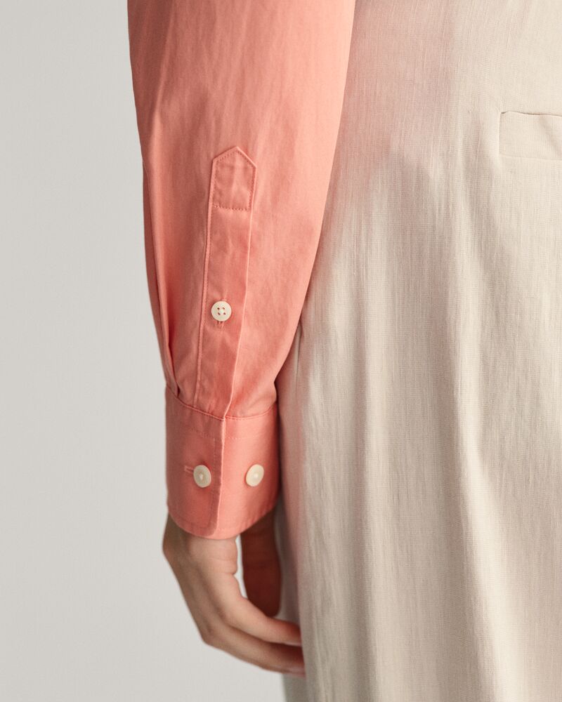 Regular Fit Poplin Shirt Peachy Pink / 32