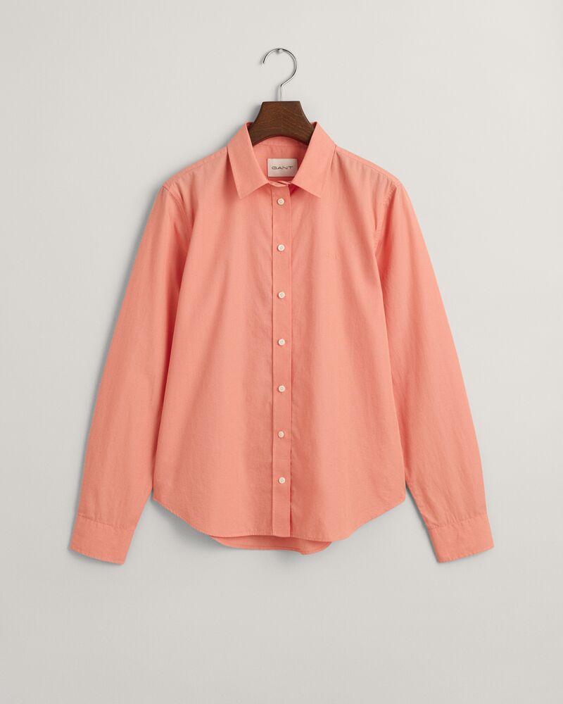 Regular Fit Poplin Shirt Peachy Pink / 32