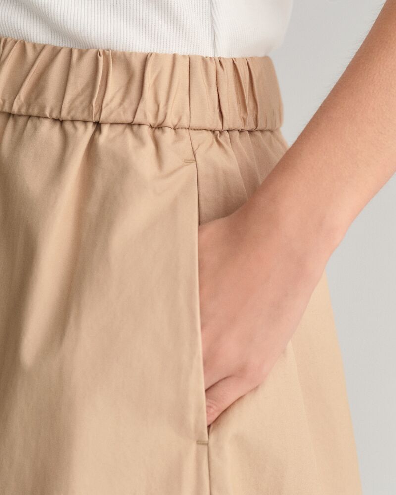 Lightweight Chino Skirt Dark Khaki / 34