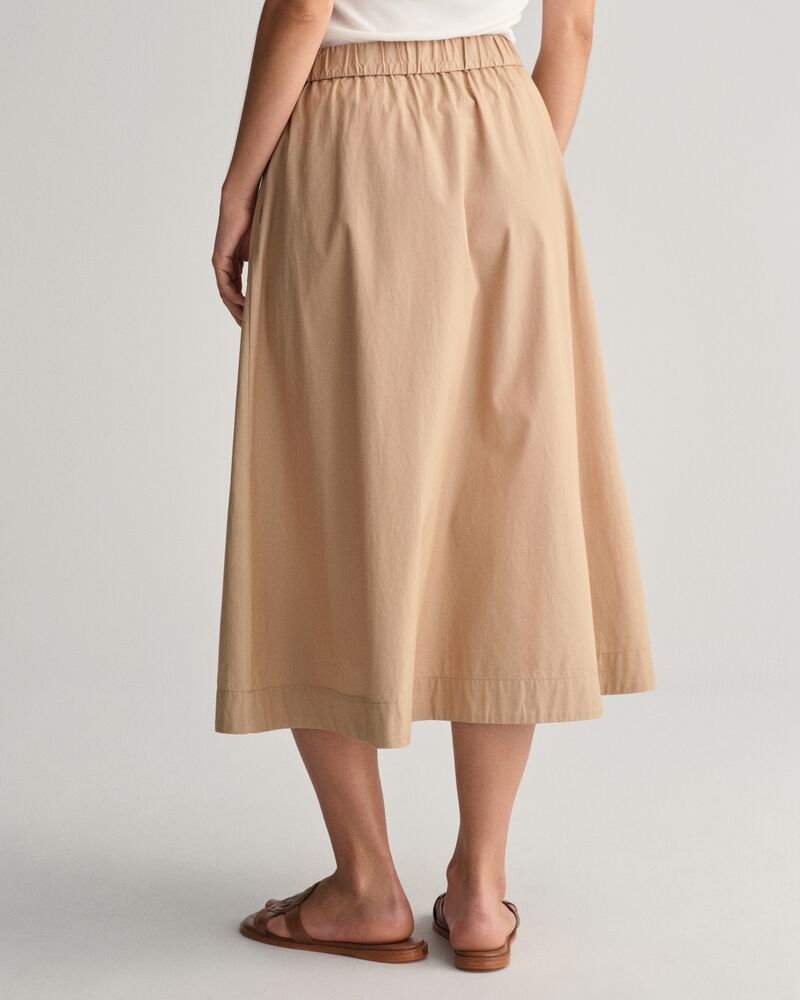 Lightweight Chino Skirt Dark Khaki / 34