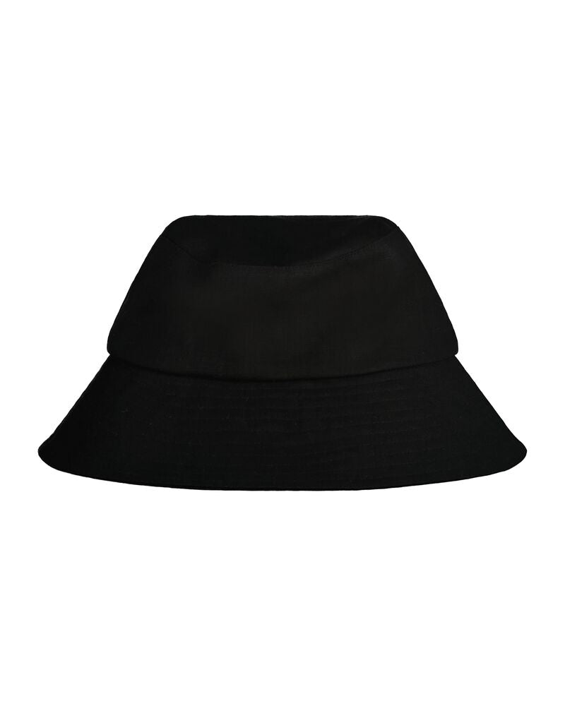 Linen Bucket Hat Black / S-M