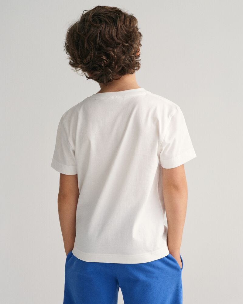 Kids Gant Resort T-Shirt 92 / WHITE