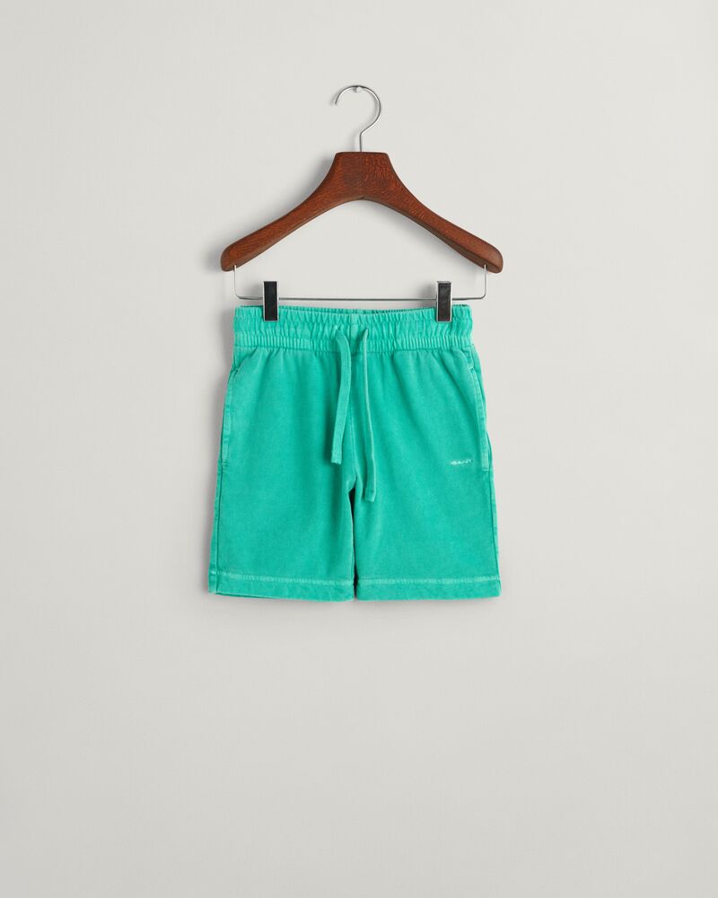 Kids Sunfaded Sweat Shorts Deep Pool / 92