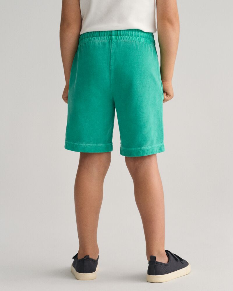 Kids Sunfaded Sweat Shorts Deep Pool / 92