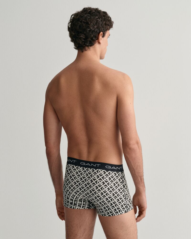 G Pattern Trunk 3-Pack Black / S