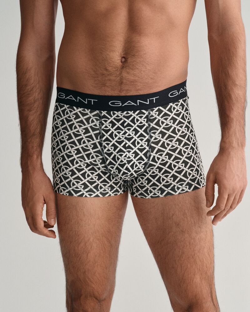 G Pattern Trunk 3-Pack Black / S