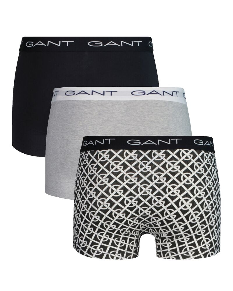 G Pattern Trunk 3-Pack Black / S