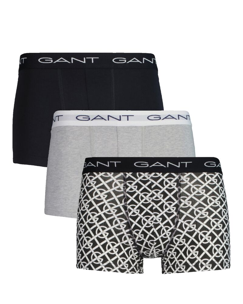 G Pattern Trunk 3-Pack Black / S