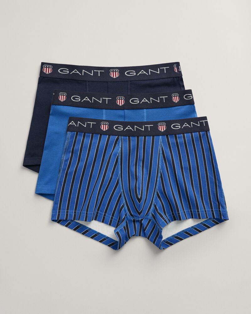 Shield Stripe Trunk 3-Pack Evening Blue / S