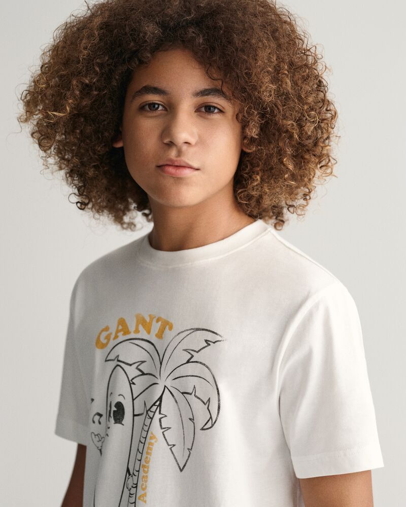 Teens Surf Academy T-Shirt '134/140 / WHITE