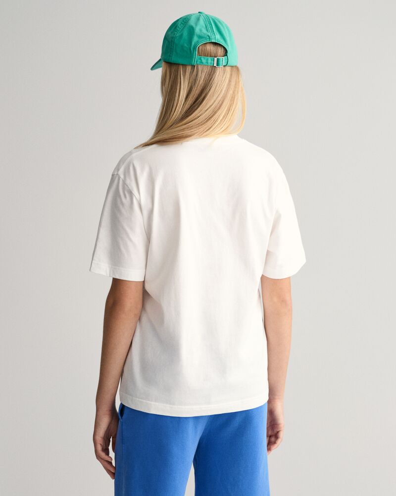 Teens Gant Resort T-Shirt '134/140 / WHITE