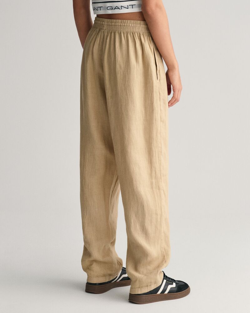 Teen Boys Linen Pants '134/140 / DRY SAND