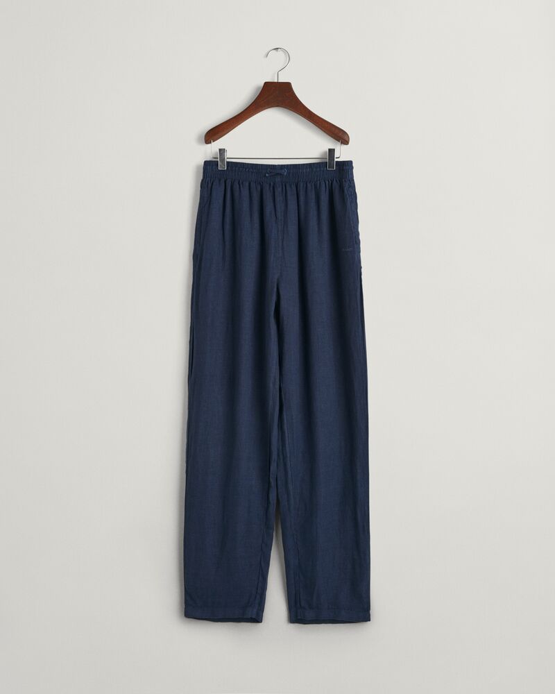 Teen Boys Linen Pants '134/140 / MARINE