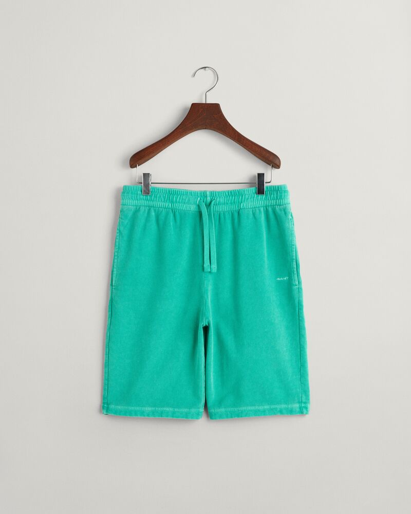 Teens Sunfaded Sweat Shorts Deep Pool / 134/140