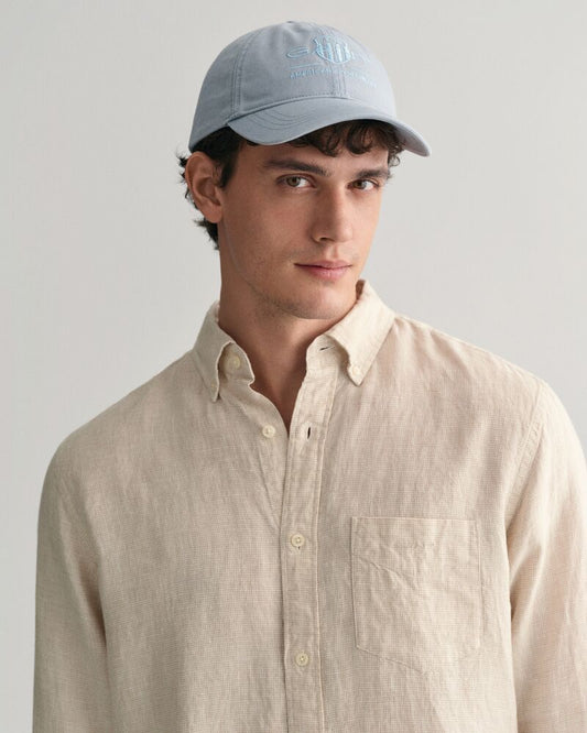 Tonal Shield Cap Dove Blue / S-M