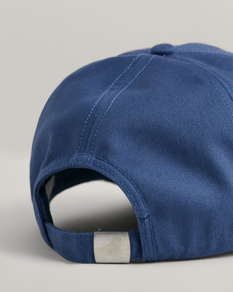 GANT Arch Script Cotton Twill Cap Dusty Blue Sea / OS