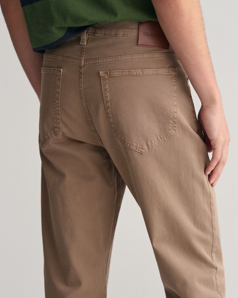 Regular Fit Desert Jeans Brown / 33X32