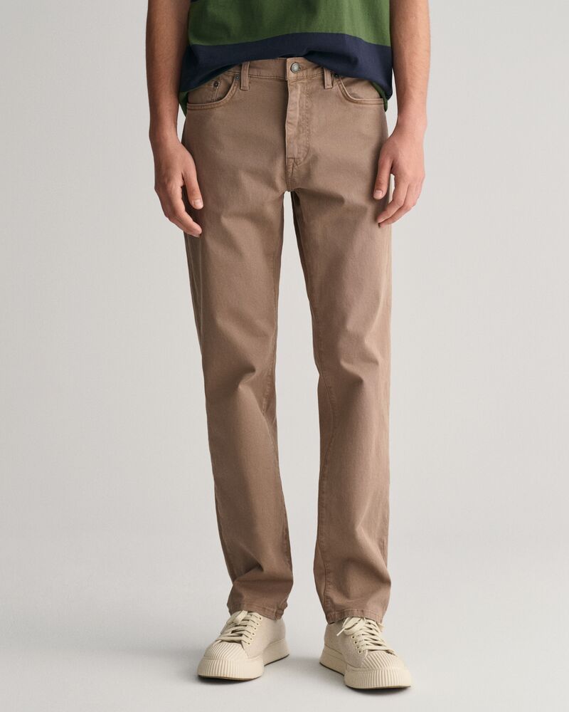 Regular Fit Desert Jeans Brown / 33X32