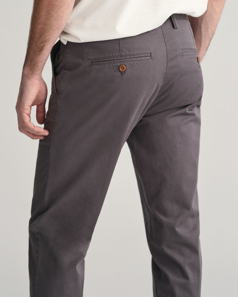 Slim Fit Twill Chinos Antracite / 30X32