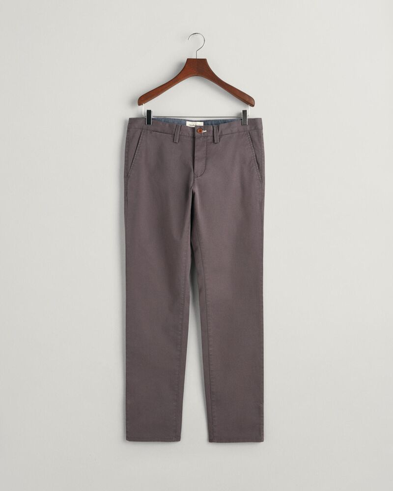 Slim Fit Twill Chinos Antracite / 30X32