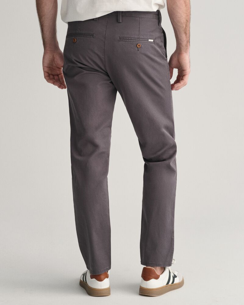 Slim Fit Twill Chinos Antracite / 30X32