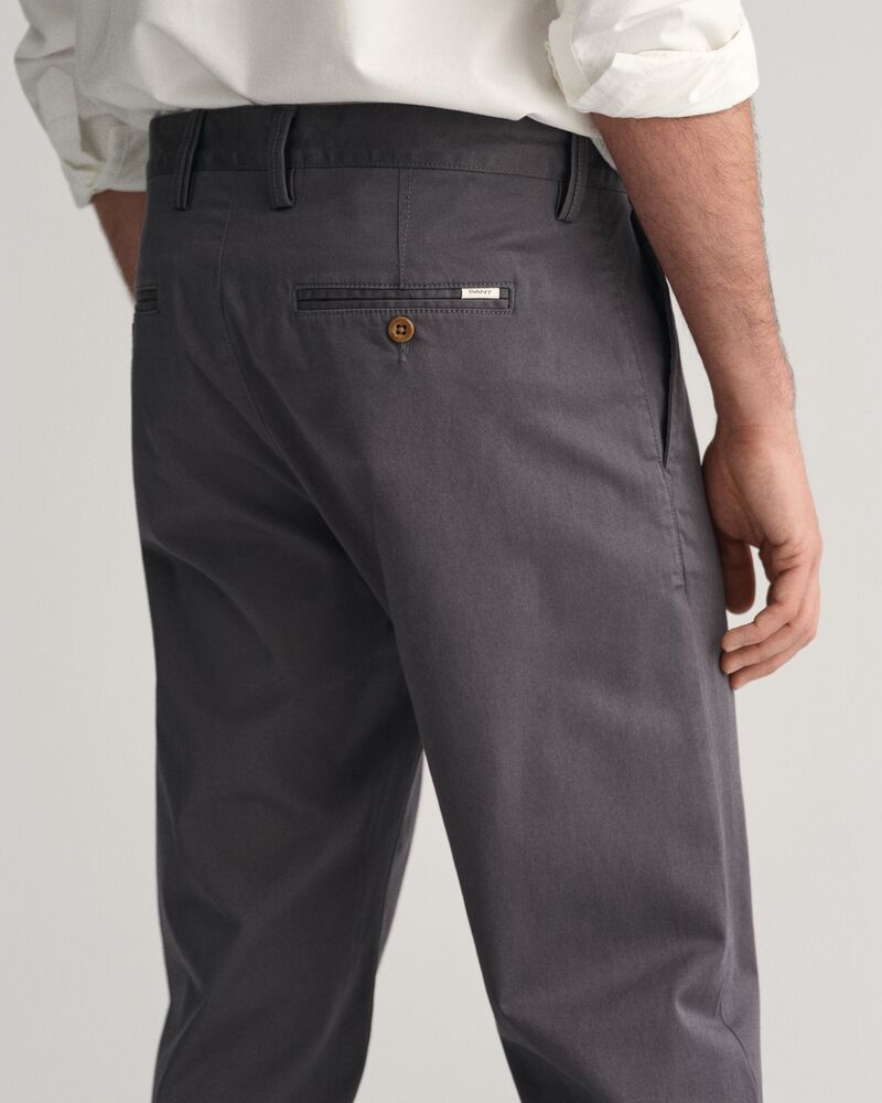 Regular Fit Twill Chinos Antracite / 30X32