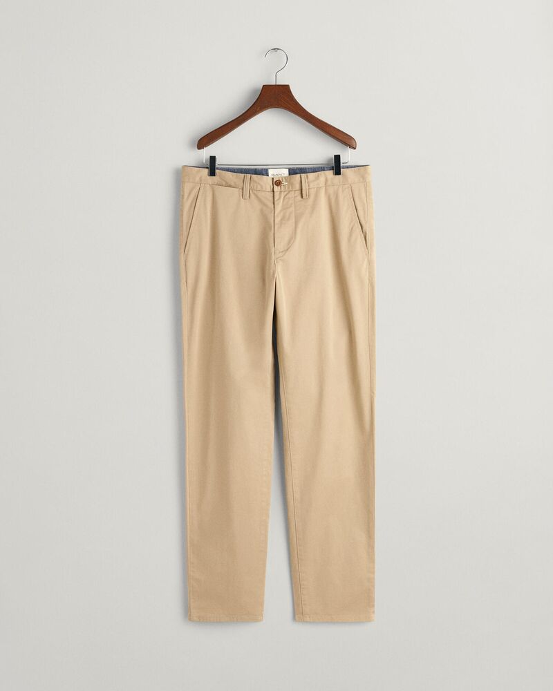 Regular Fit Twill Chinos Dark Khaki / 32X32