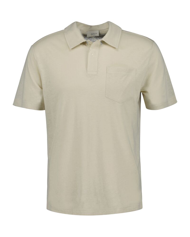 GANT Neps Texture Polo Silky Beige / S