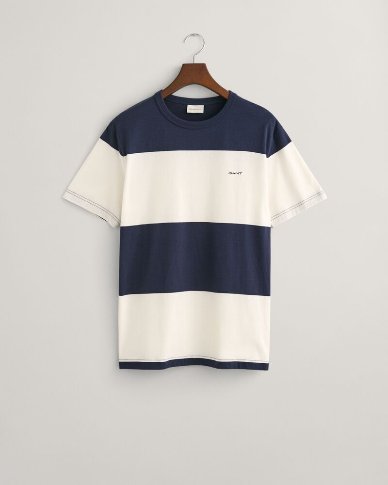 Barstriped T-Shirt Evening Blue / S