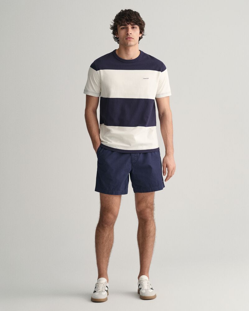 Barstriped T-Shirt Evening Blue / S