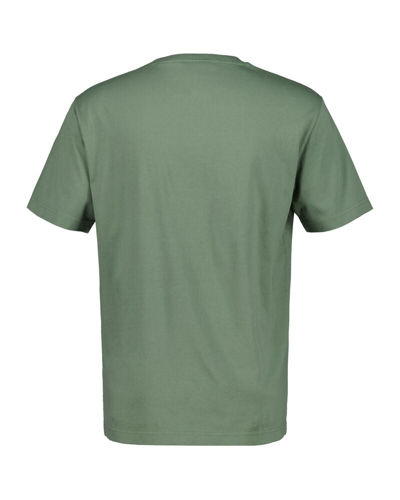 GANT Garment Washed Tshirt Dry Green / S