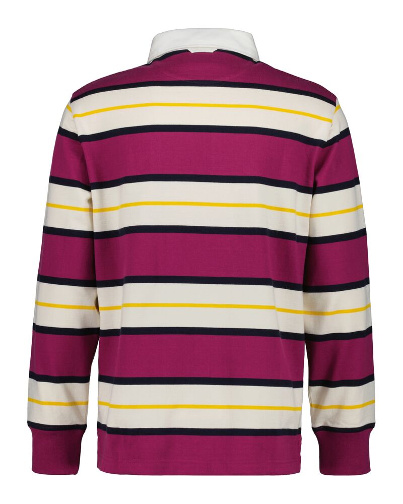 GANT Striped Heavy Rugger Beautyberry Purple / S