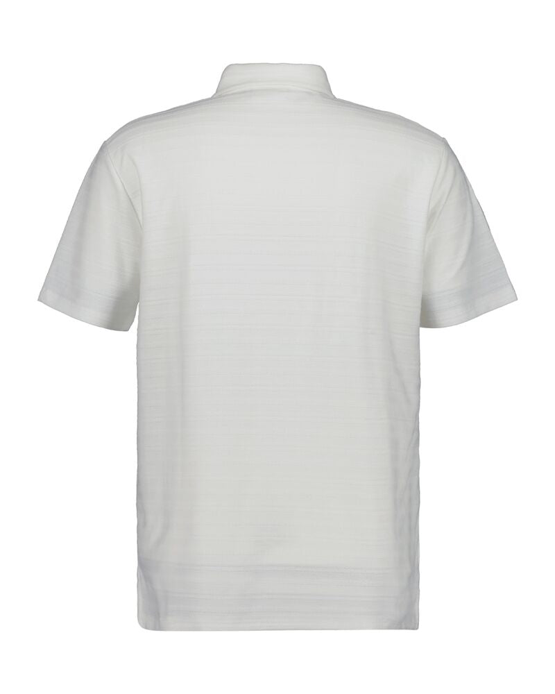 GANT Textured Polo Eggshell / S