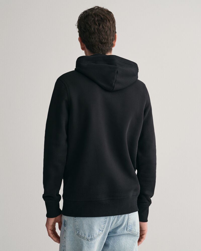 Archive Shield Hoodie Black / S