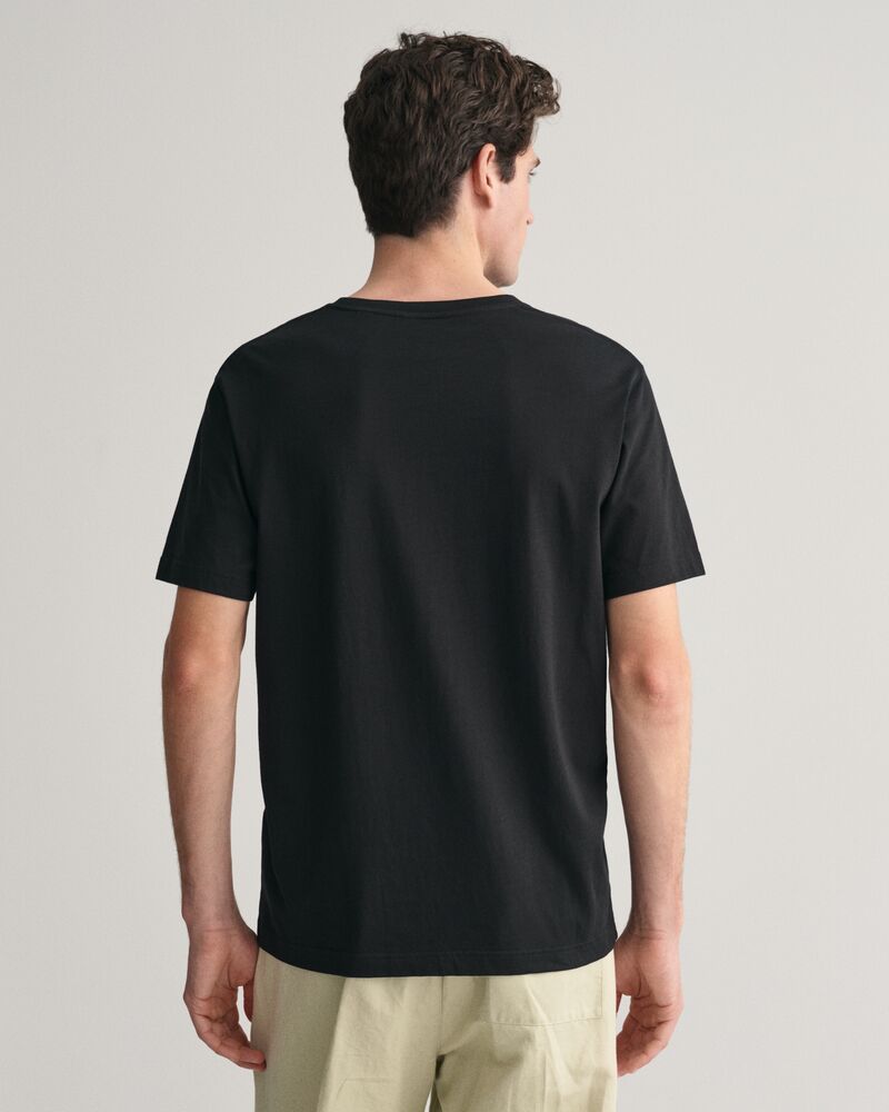 Embroidered Archive Shield T-Shirt Black / S