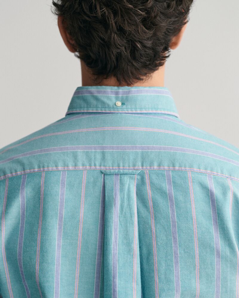 Regular Fit Checked Archive Oxford Shirt Ocean Turquoise / S