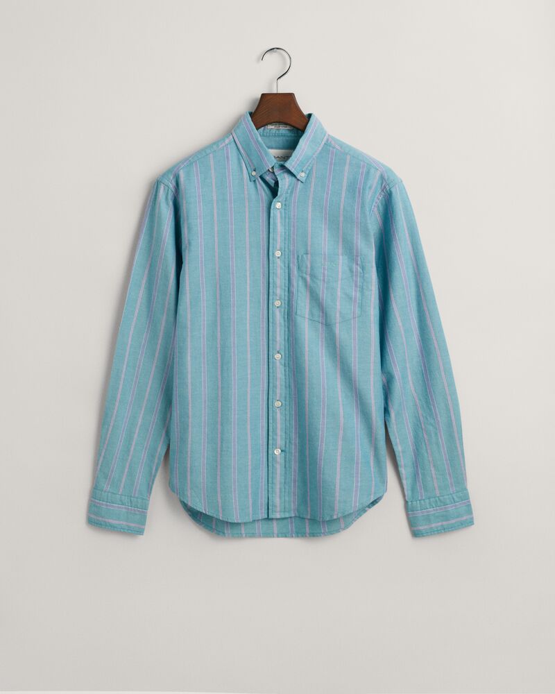 Regular Fit Checked Archive Oxford Shirt Ocean Turquoise / S