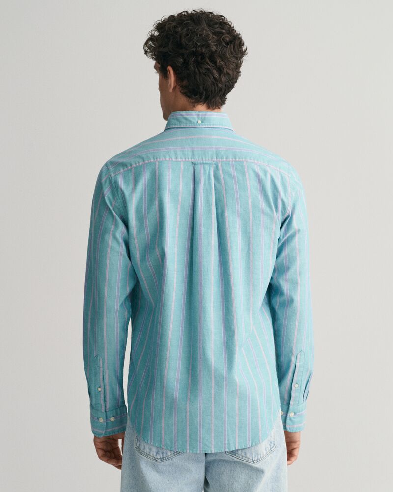 Regular Fit Checked Archive Oxford Shirt Ocean Turquoise / S