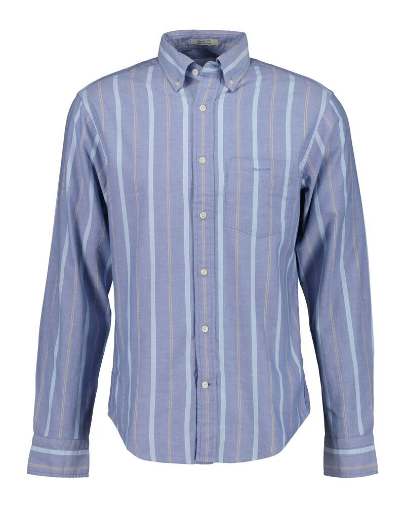 Regular Fit Checked Archive Oxford Shirt Rich Blue / S