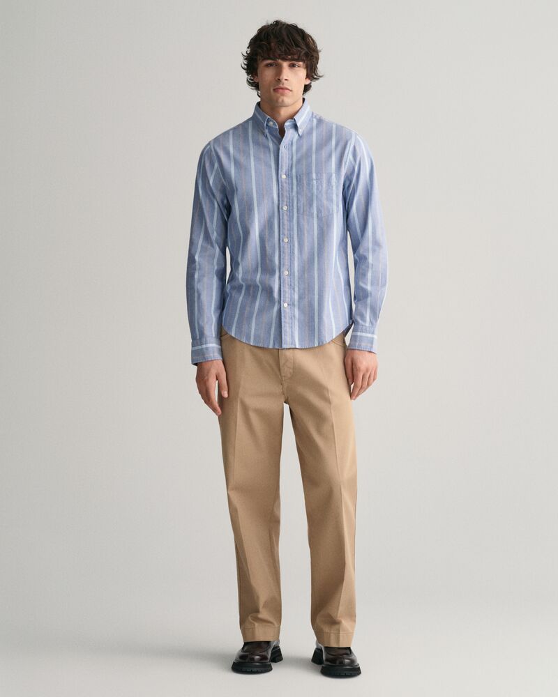 Regular Fit Checked Archive Oxford Shirt Rich Blue / S