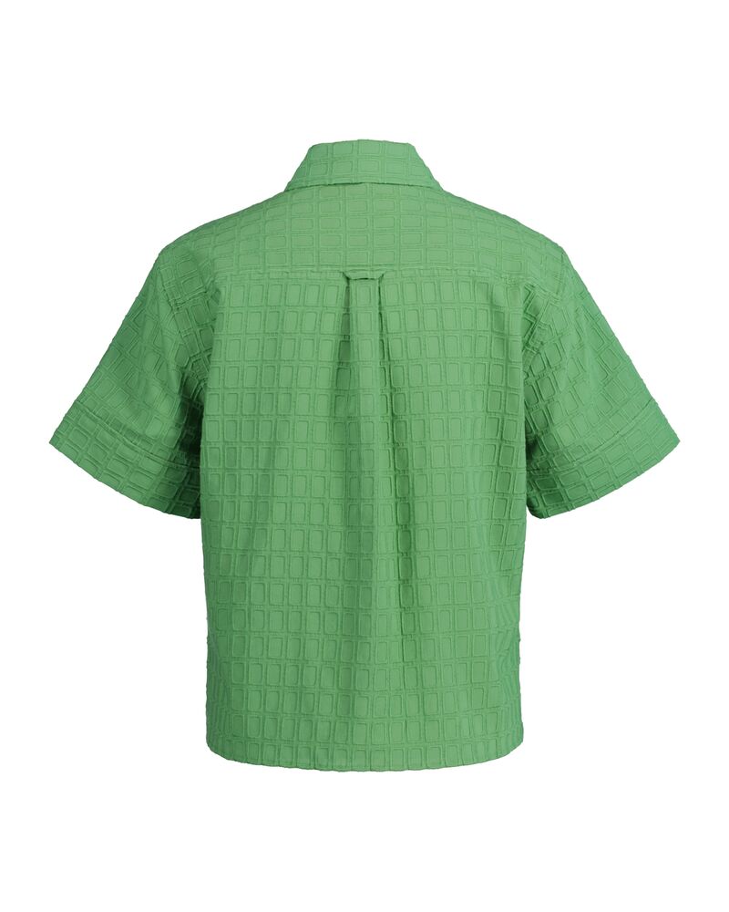 GANT Embroidery Ss Shirt Dusty Green / 32