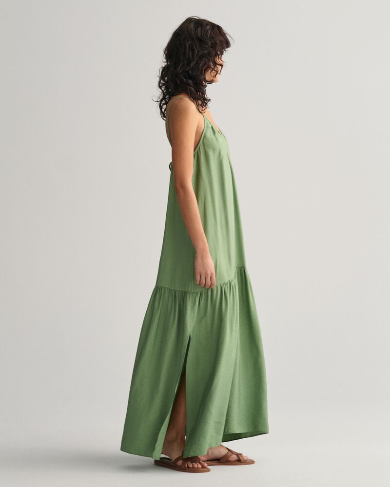 Strappy Maxi Dress Dusty Green / 32