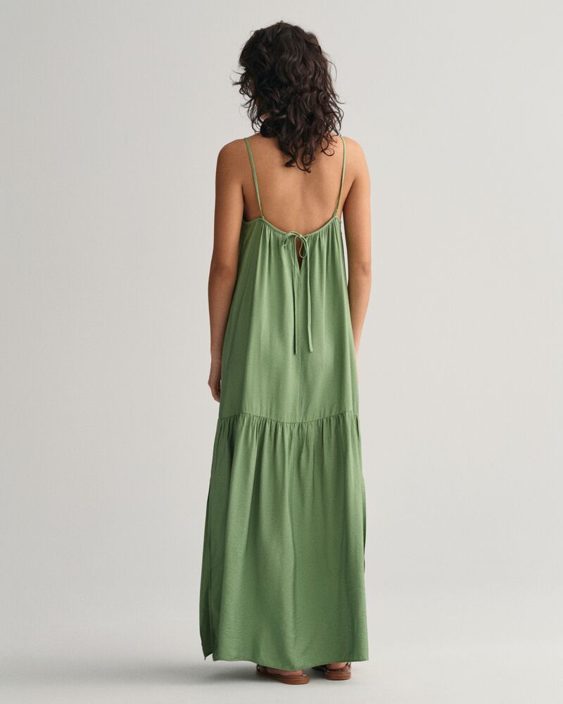 Strappy Maxi Dress Dusty Green / 32