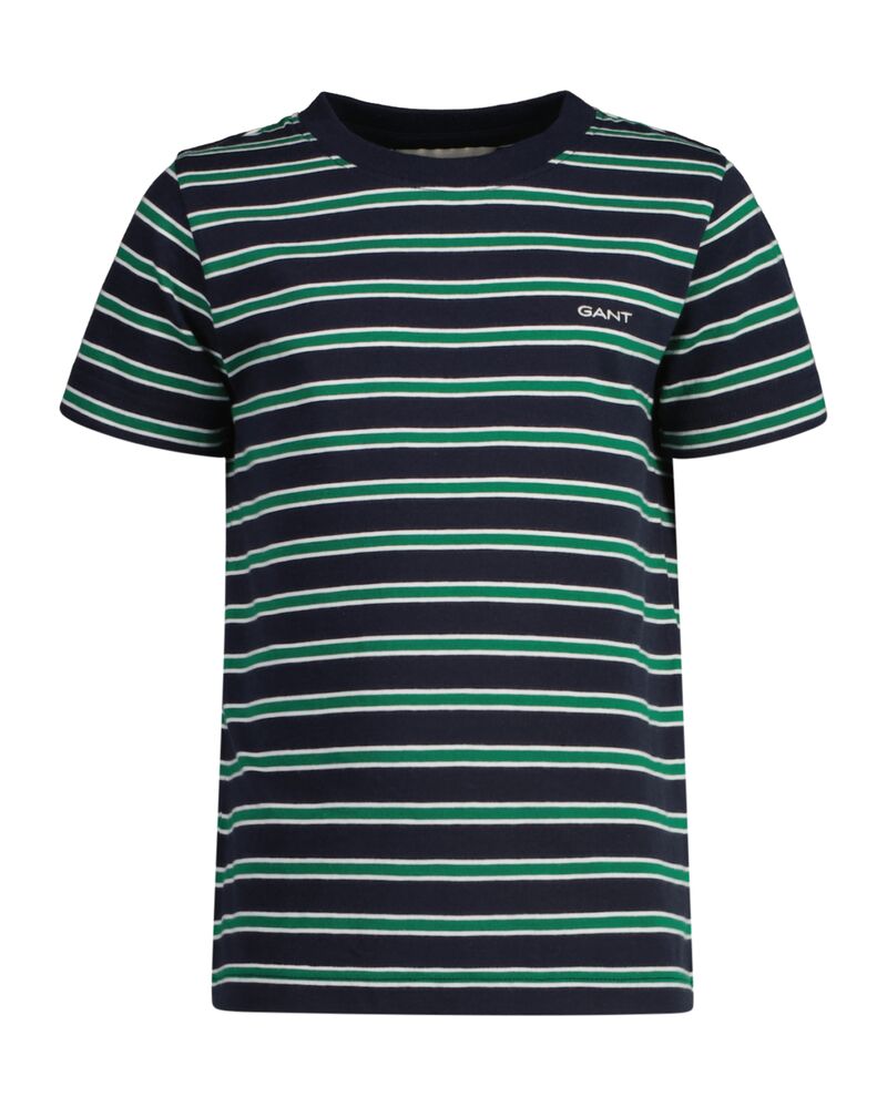 Striped Short Sleeve T-Shirt Evening Blue / 98/104