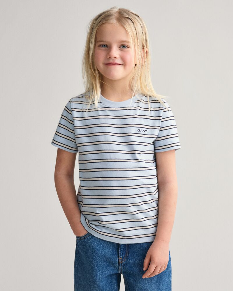 Kids Striped T-Shirt Fresh Blue / 92