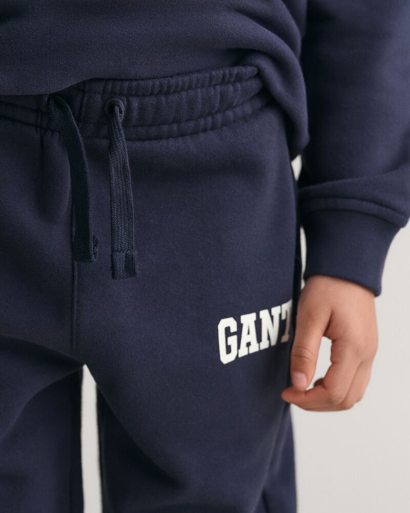 GANT ARCH SCRIPT SWEATPANTS EVENING BLUE / 92