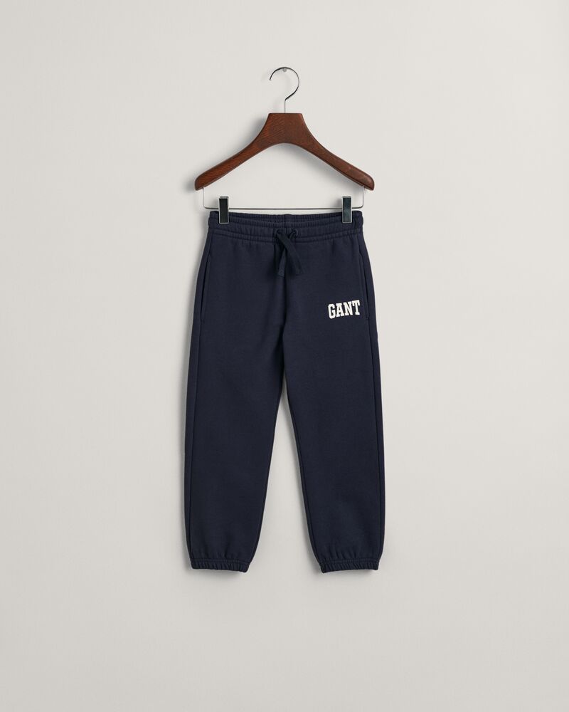GANT ARCH SCRIPT SWEATPANTS EVENING BLUE / 92